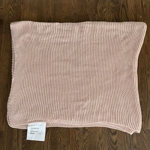 IKEA Pink blanket INGABRITTA 51x67 acrylic cotton
